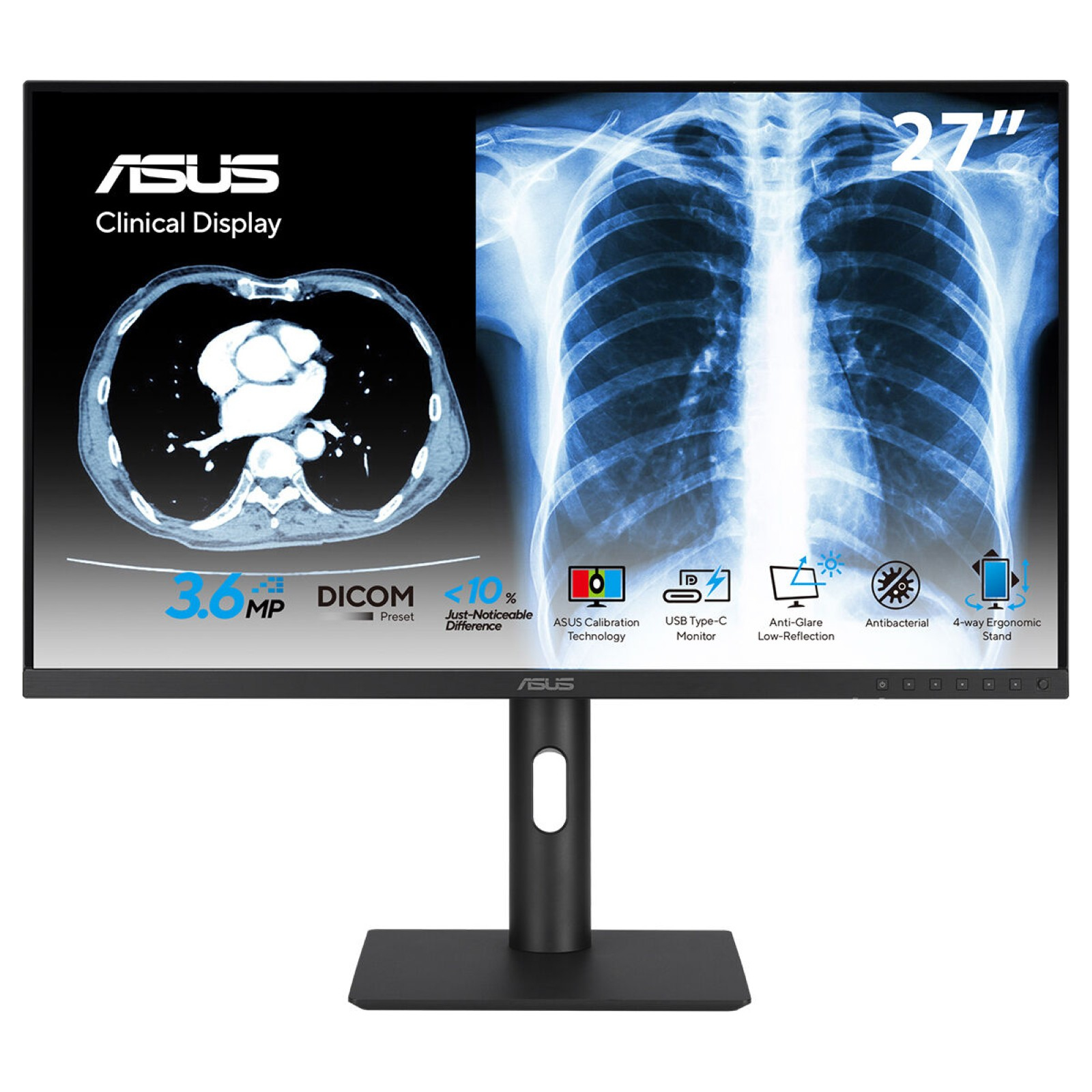 MH2741A pantalla para PC 68,6 cm (27") 2560 x 1440 Pixeles Quad HD LCD Negro