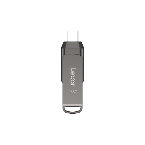 JumpDrive LJDD400128G-BNQNG unidad flash USB 128 GB USB Tipo C 3.2 Gen 1 (3.1 Gen 1) Gris