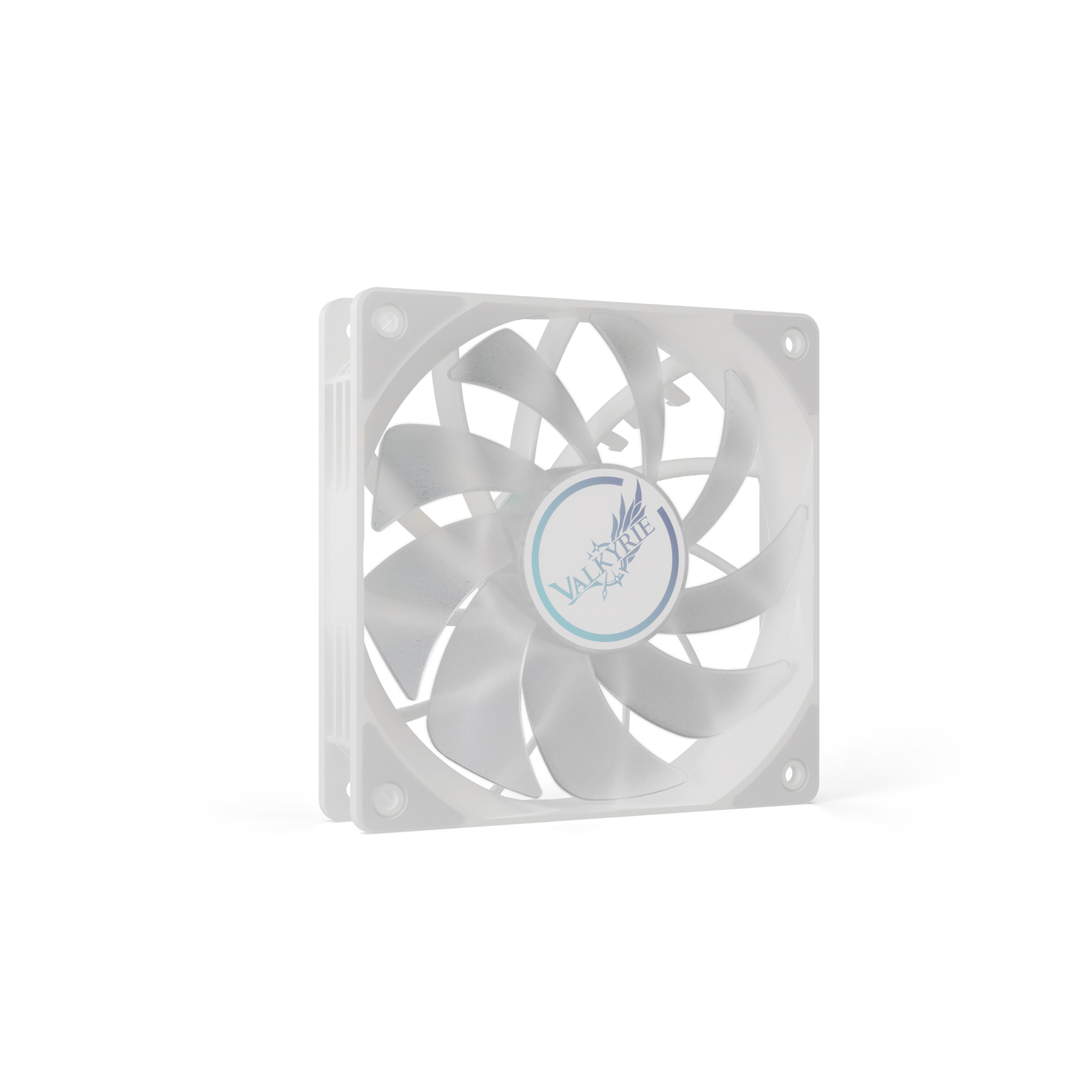 VK-FANV12RW sistema de refrigeración para ordenador Carcasa del ordenador Ventilador Blanco