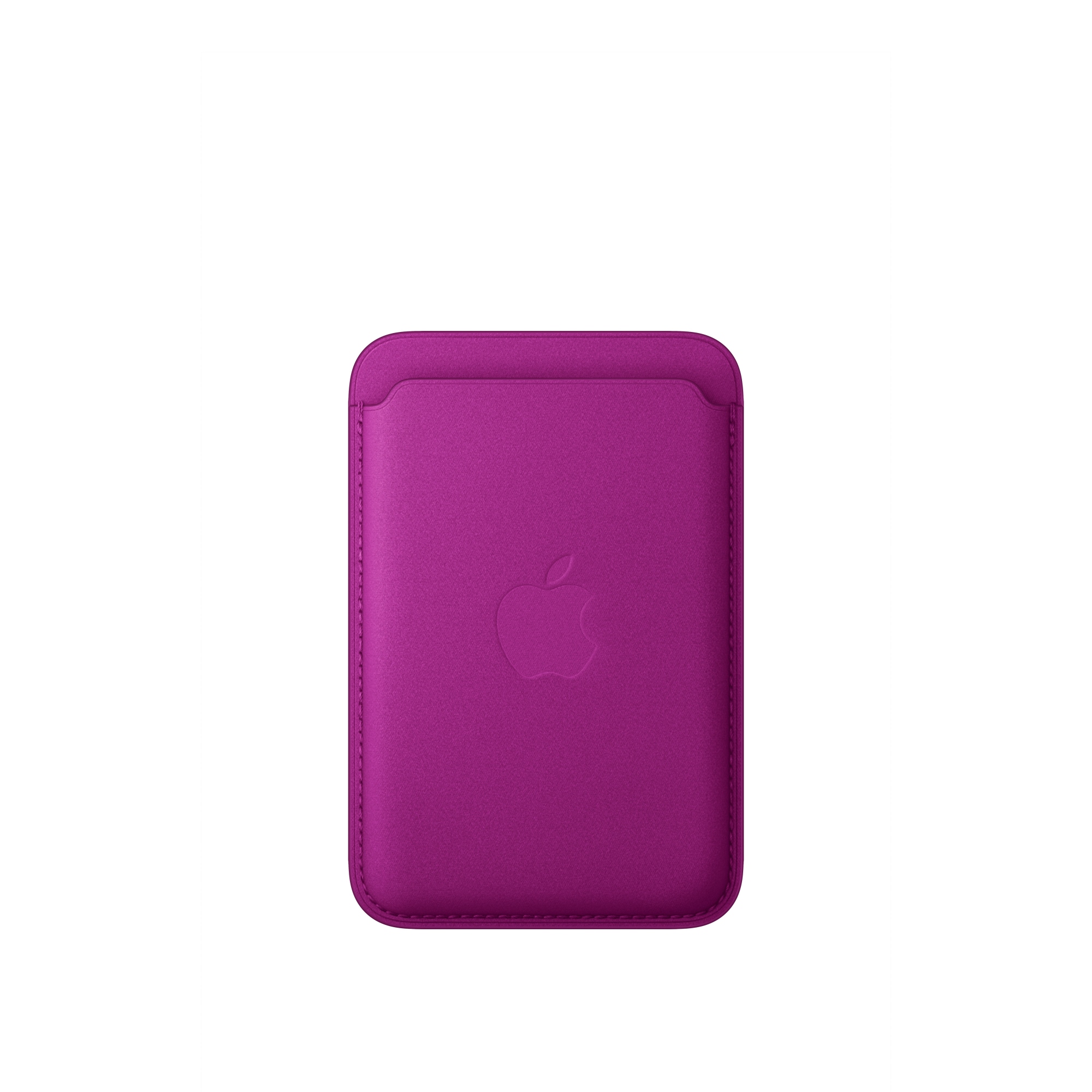 Cartera de trenzado fino con MagSafe para el iPhone - Magenta