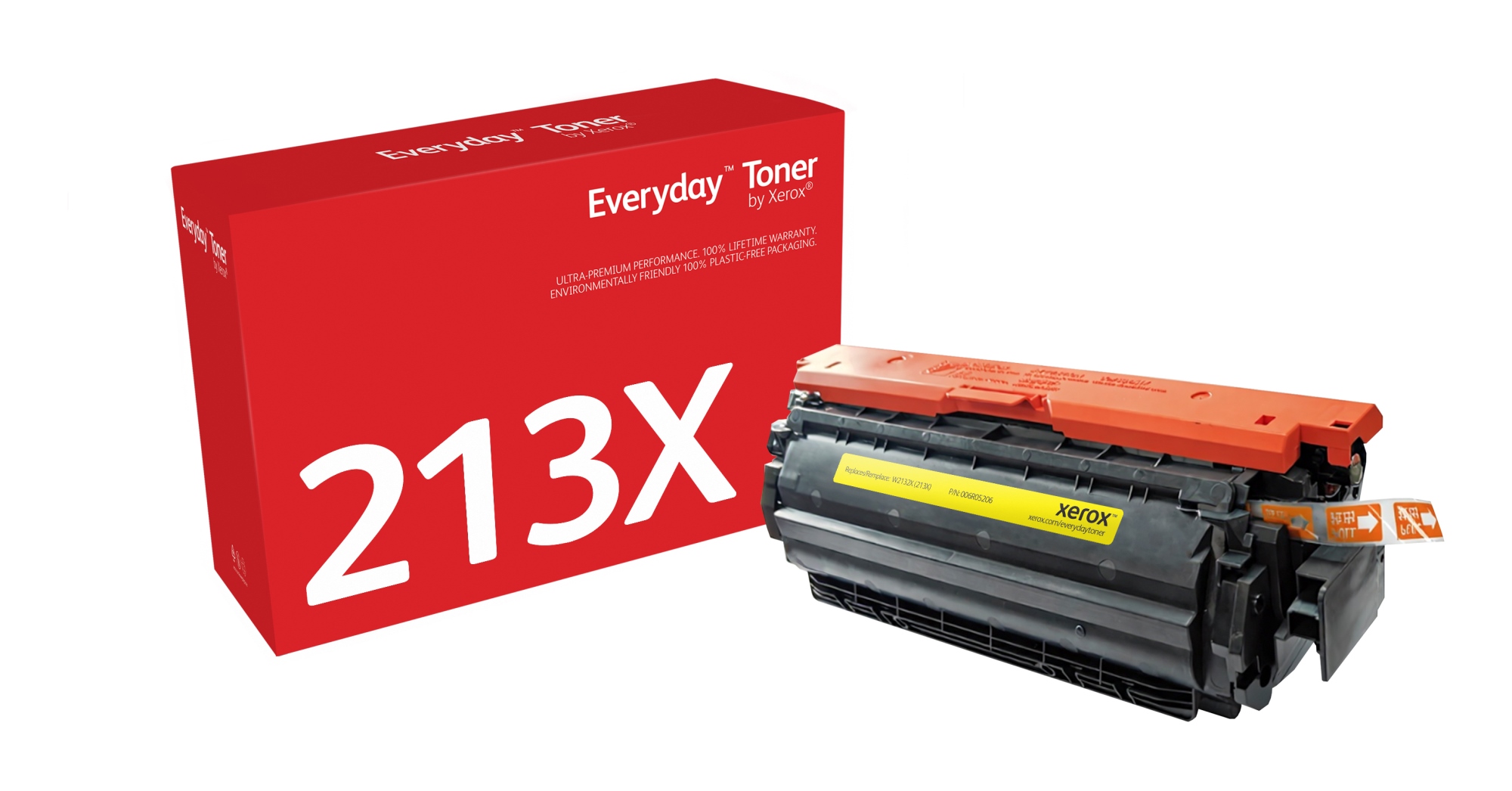 Everyday Toner Everyday Amarillo di Xerox compatibile con HP 213X (W2132X), Capacidad alta