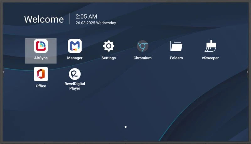 CDE6514-2C pantalla de señalización Pantalla plana para señalización digital 165,1 cm (65") LCD Wifi 500 cd / m² 4K Ultra HD Negro Procesador incorporado Android 14 24/7