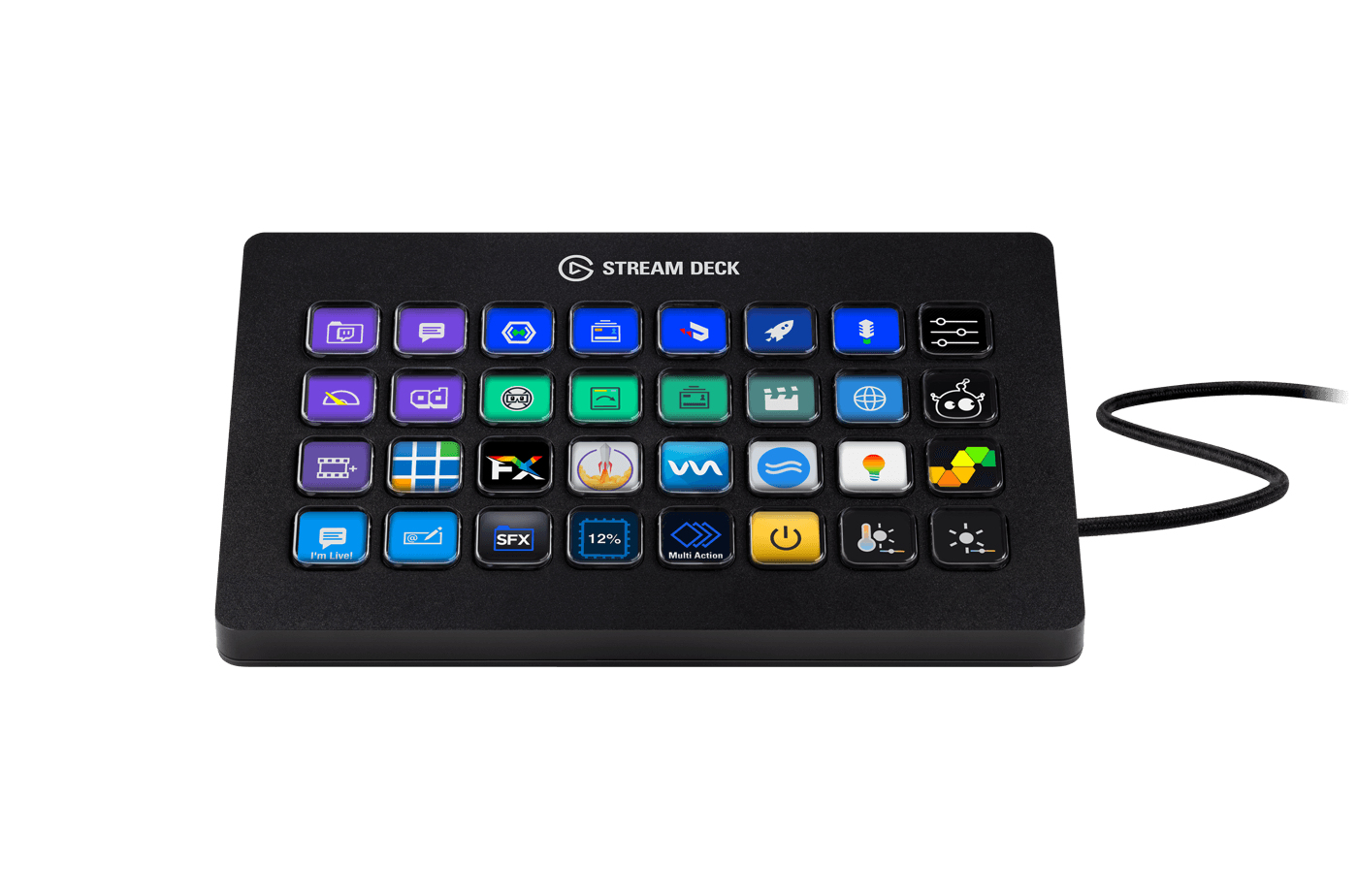 Stream Deck XL Negro 32 botones