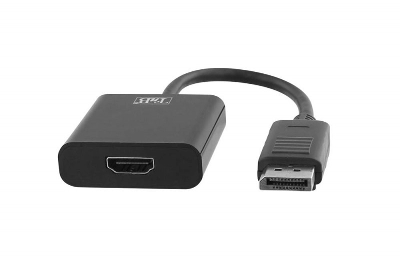 DPHDMI cambiador de género para cable DisplayPort HDMI1.3b Negro