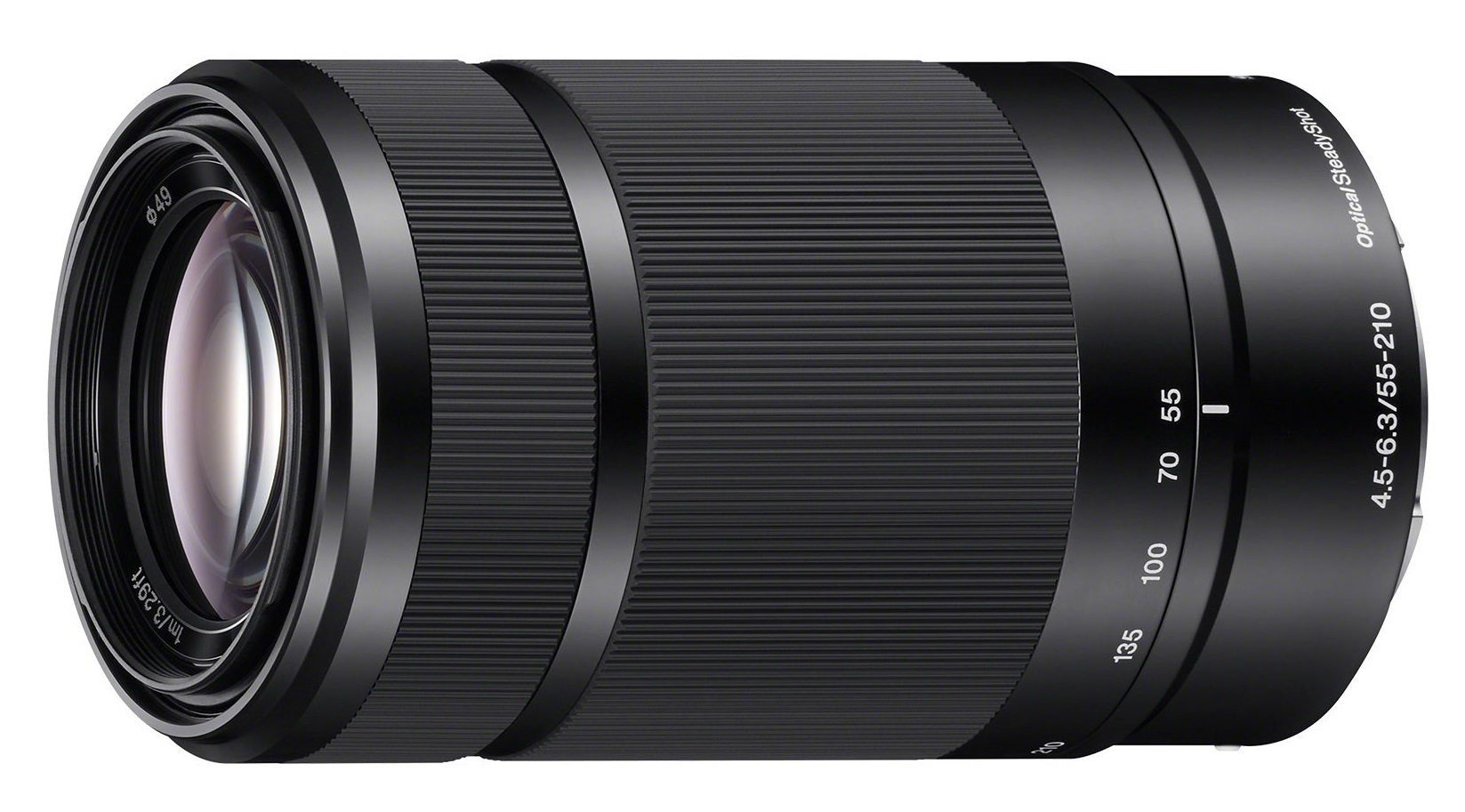 SEL55210 SLR Teleobjetivo Negro