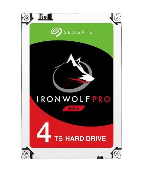 IronWolf Pro ST4000NE001 disco duro interno 4 TB 7200 RPM 256 MB 3.5" Serial ATA III