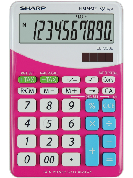 EL-M332 calculadora Escritorio Calculadora financiera Rosa