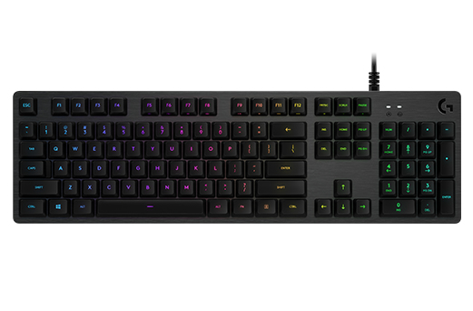 920-009344 teclado Juego USB QWERTY Español Carbono