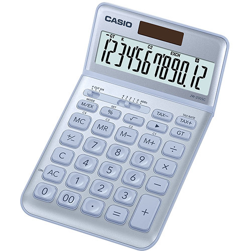 JW-200SC calculadora Escritorio Calculadora básica Azul