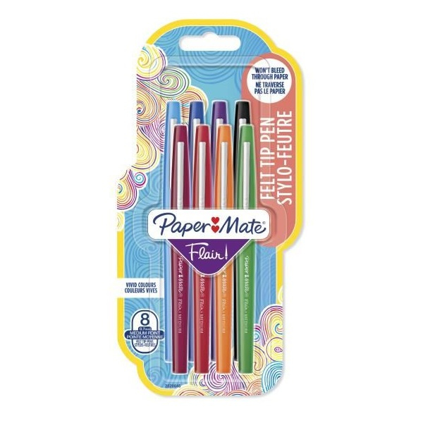 Flair rotulador Medio Multicolor 8 pieza(s)