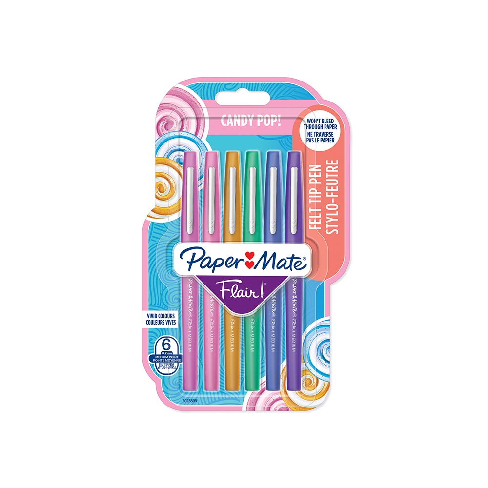 Flair rotulador Medio Multicolor 6 pieza(s)