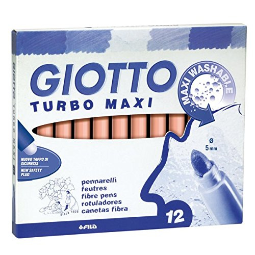 Turbo Maxi rotulador Fuerte Rosa 12 pieza(s)
