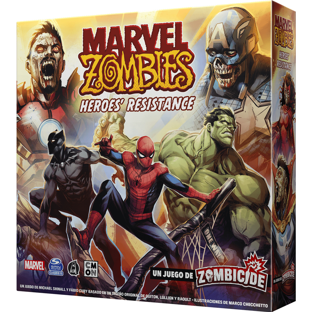 CMMZB001ES juego de tablero Marvel Zombies: Heroes Resistance 60 min Juego De Cartas Interpretación de roles