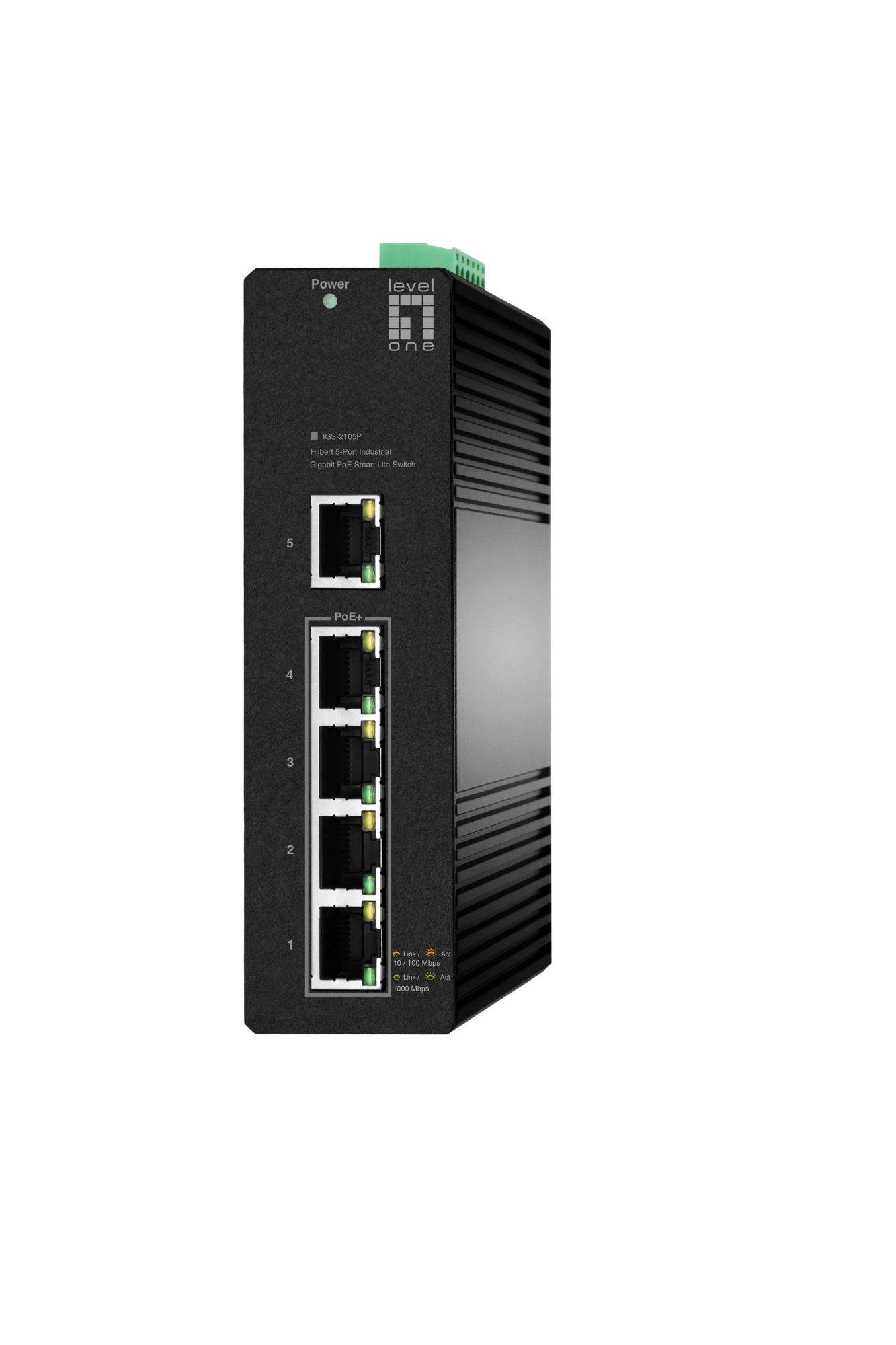 IGS-2105P switch Gestionado L2 Gigabit Ethernet (10/100/1000) Energía sobre Ethernet (PoE)