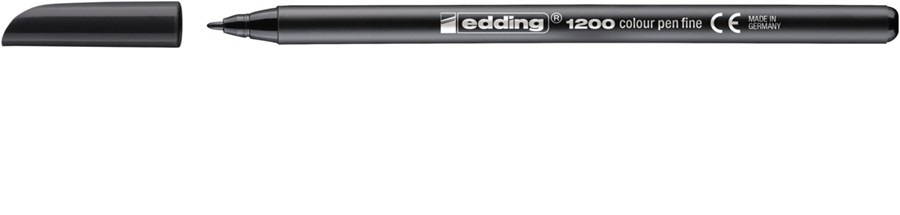 1200 rotulador Fino Negro 1 pieza(s)