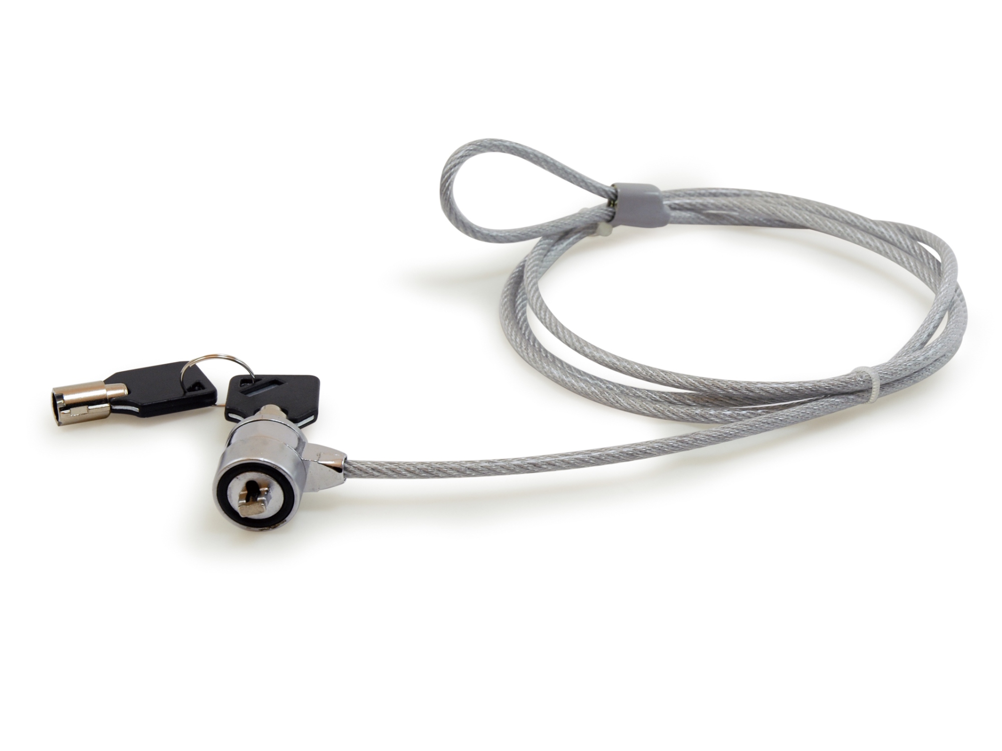 245401 cable antirrobo Plata 1,5 m