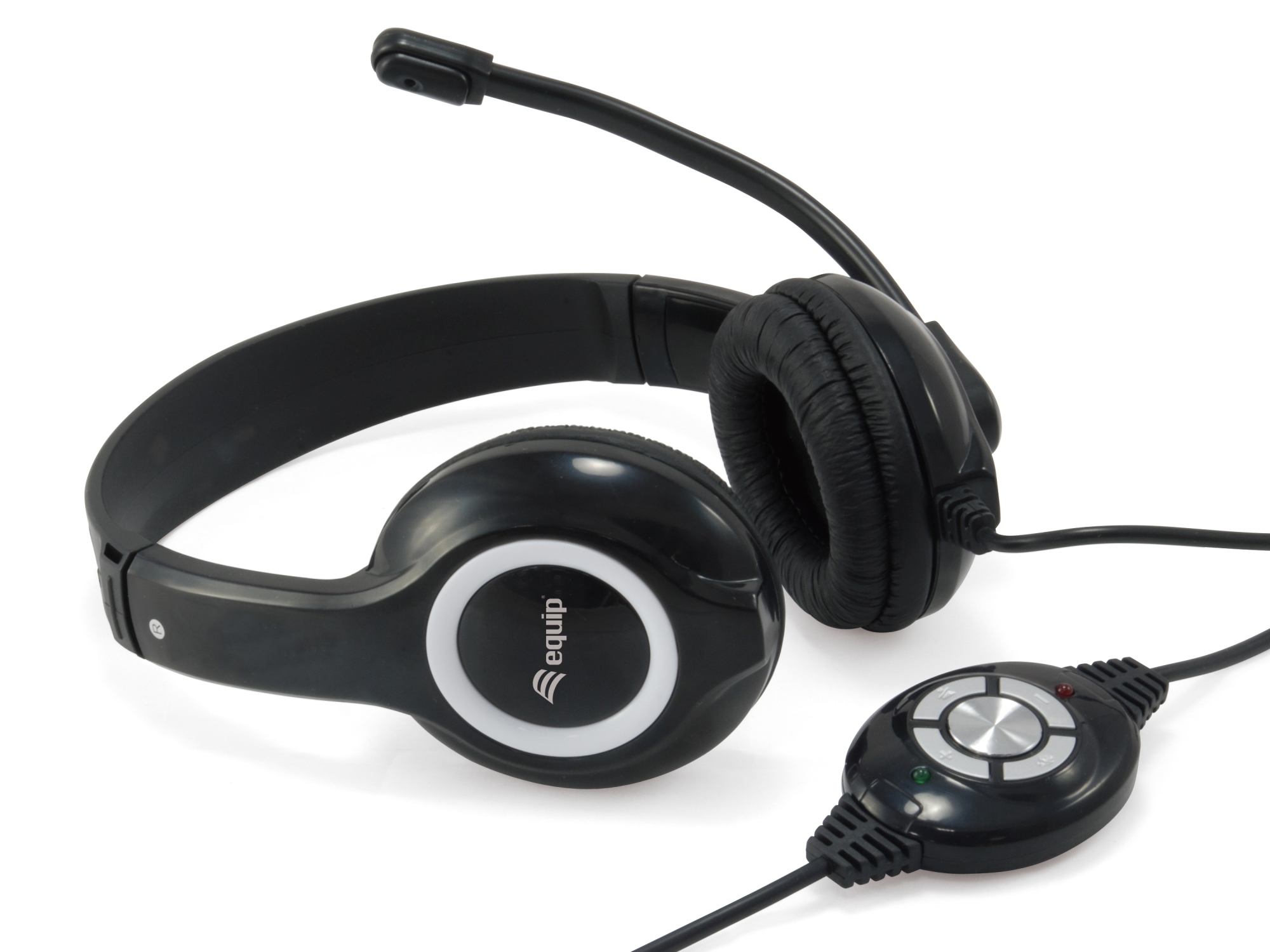 245301 Auriculares Alámbrico Diadema Llamadas/Música USB tipo A Negro
