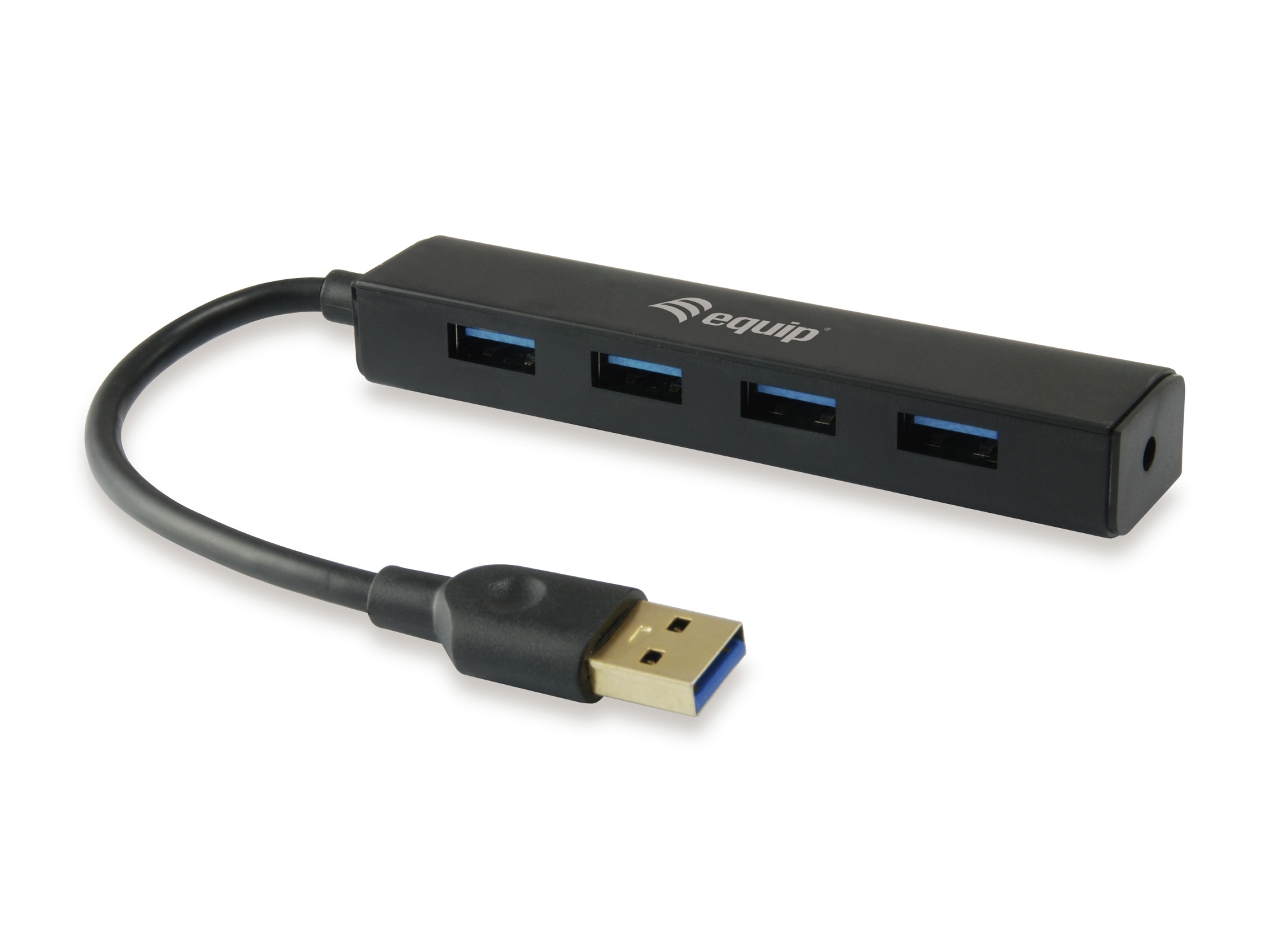 128953 hub de interfaz USB 3.2 Gen 1 (3.1 Gen 1) Type-A 5000 Mbit/s Negro