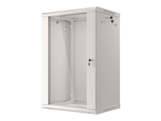WF01-6418-10S armario rack 18U Bastidor de pared Gris