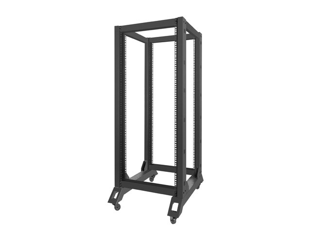 OR01-6827-B armario rack 27U Rack o bastidor independiente Negro