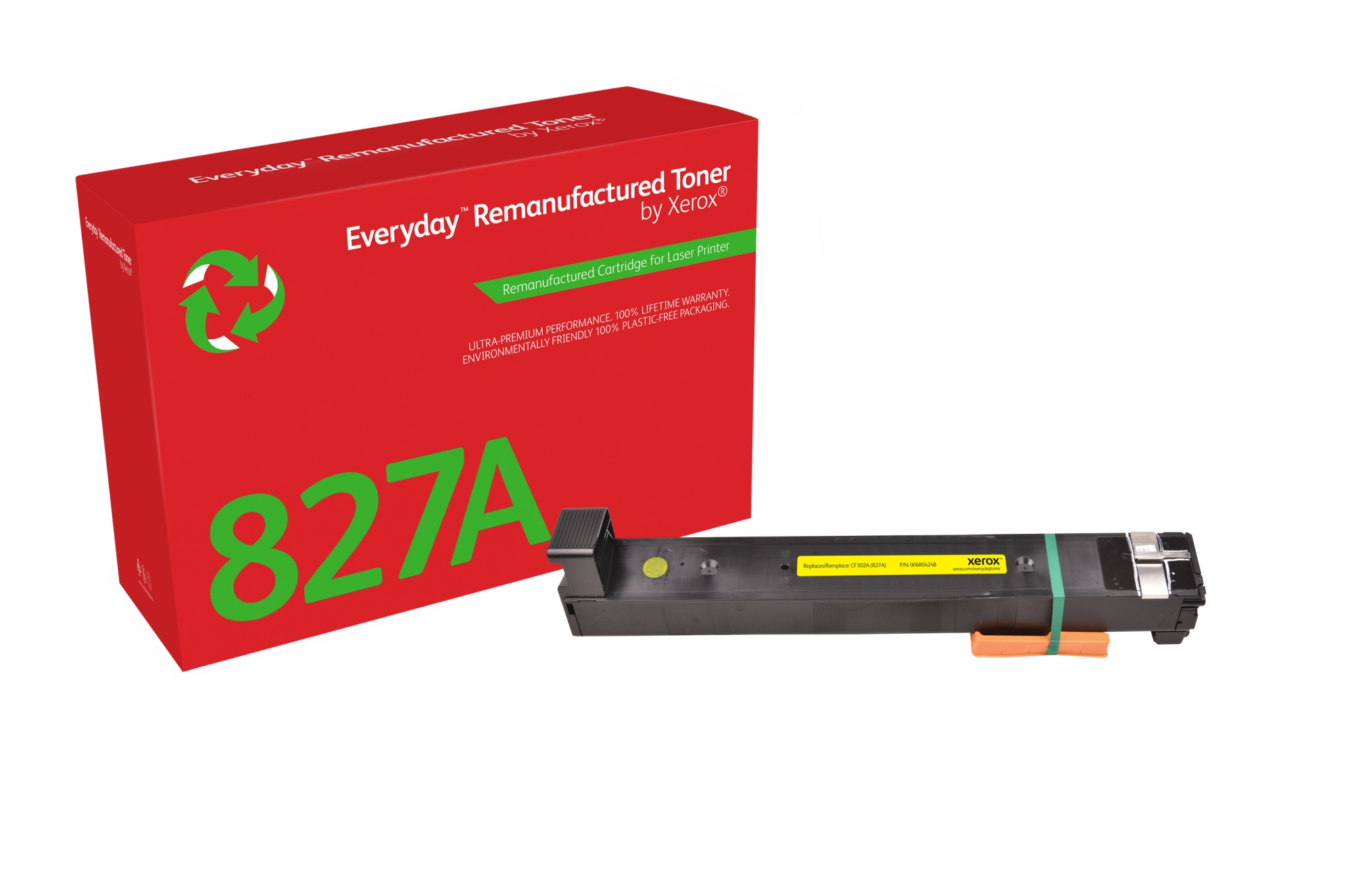 Everyday Tóner Everyday Amarillo remanufacturado de Xerox es compatible con HP 827A (CF302A), Capacidad estándar