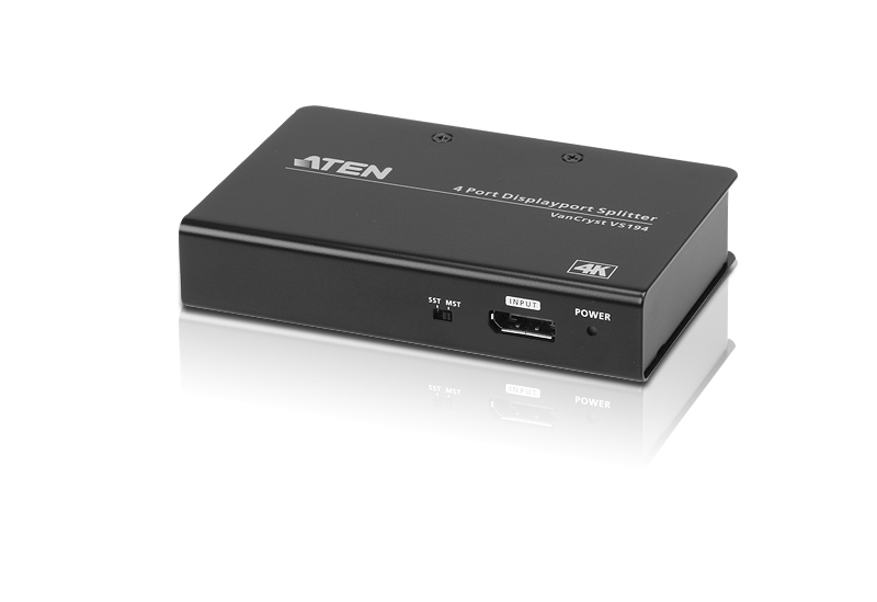Distribuidor DisplayPort 4K de 4 puertos