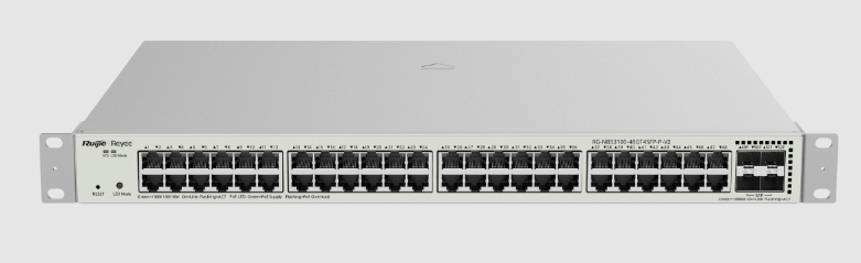 RG-NBS3100-48GT4SFP-P-V2 switch Gestionado L2 Gigabit Ethernet (10/100/1000) Energía sobre Ethernet (PoE) Blanco