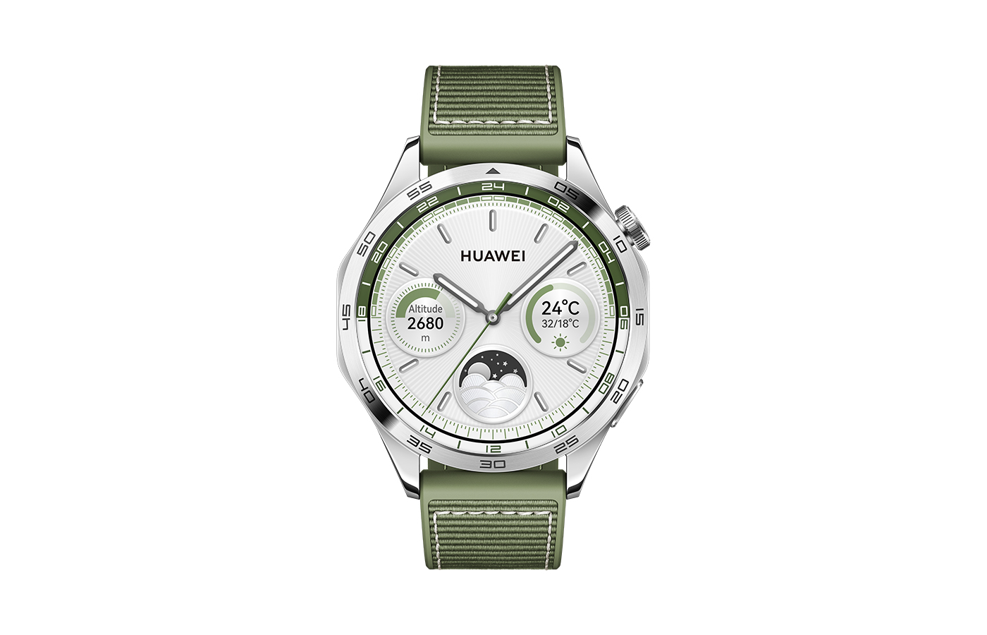 WATCH GT 4 3,63 cm (1.43") AMOLED 46 mm Digital 466 x 466 Pixeles Acero inoxidable Wifi GPS (satélite)