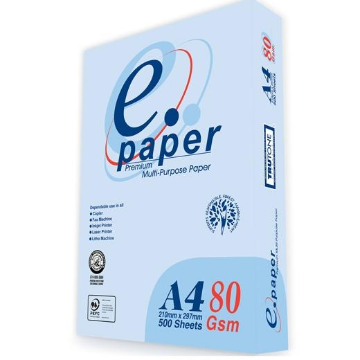 EPAPER Papel A4 80 g/m²  Caja de 5 paquetes