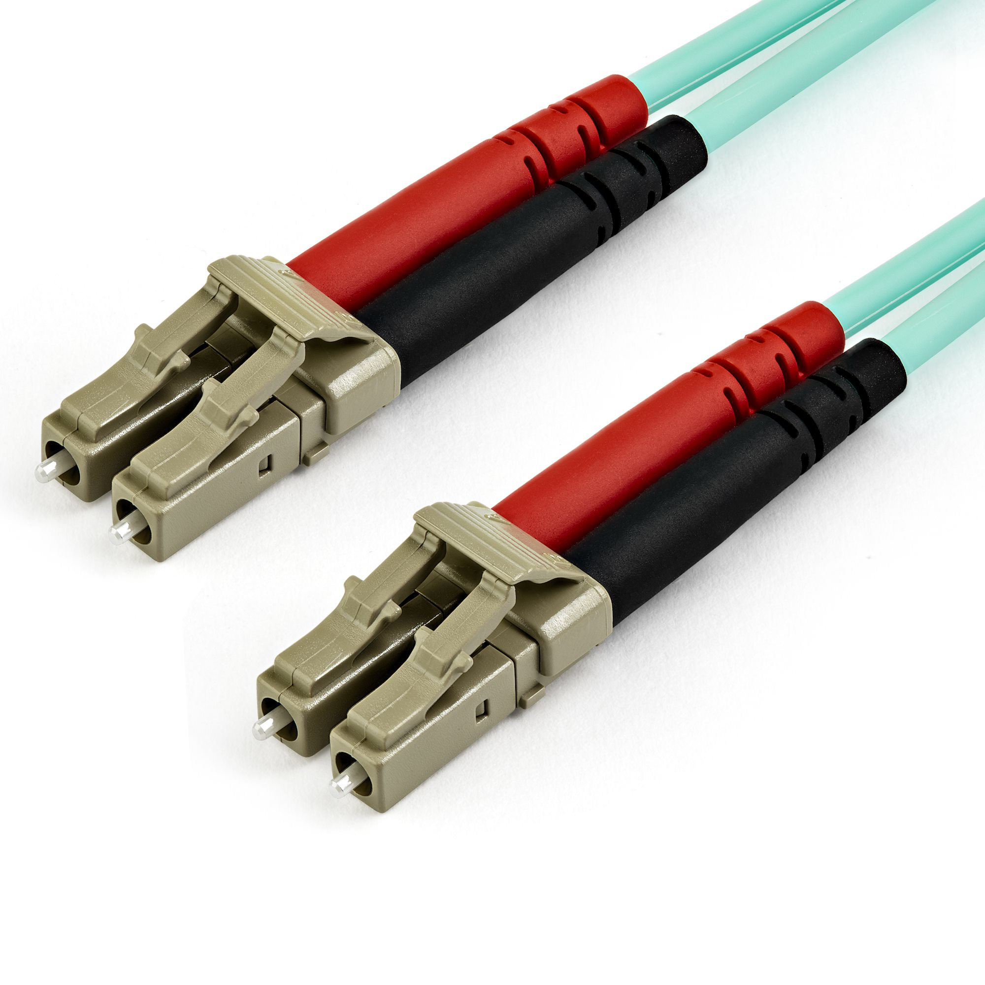 Cable de 7m de Fibra Óptica Multimodo LC/UPC a LC/UPC OM4 - 50/125µm - Fibra LOMMF/VCSEL - Redes de 100G - Cable LSZH - Baja Pérdida de Inserción - Low Insertion Loss