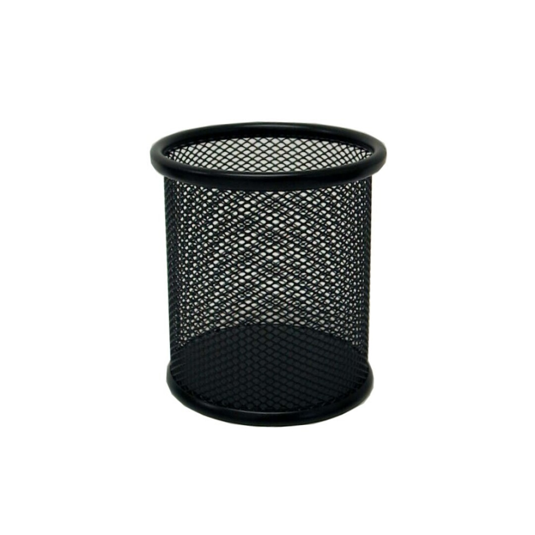 317381 porta lápices Metal Negro