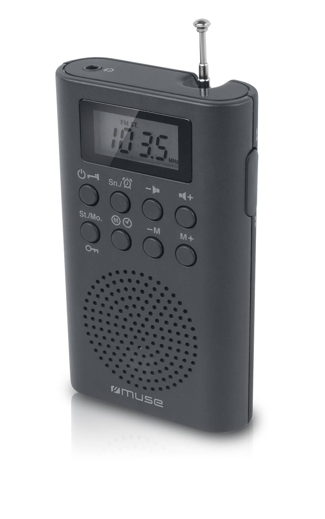 M-03 R radio Portátil Analógica Negro