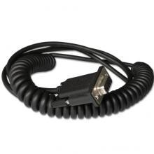 CBL-020-300-C00 cable de serie Negro 3 m RS232 DB9