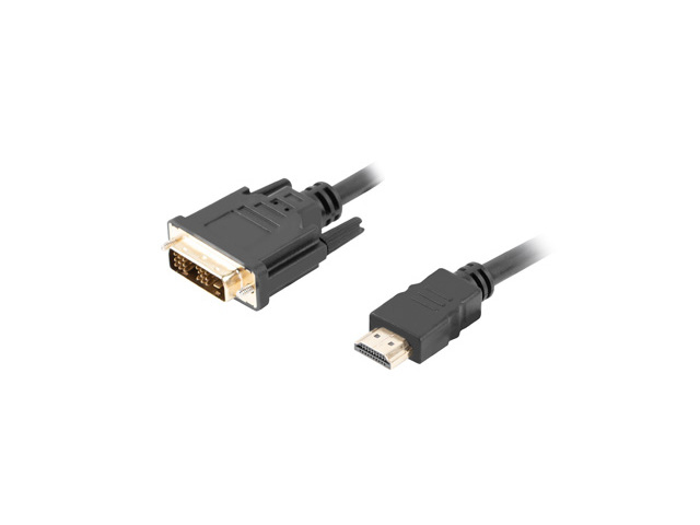 CA-HDDV-10CC-0018-BK adaptador de cable de vídeo 1,8 m HDMI tipo A (Estándar) DVI-D Negro