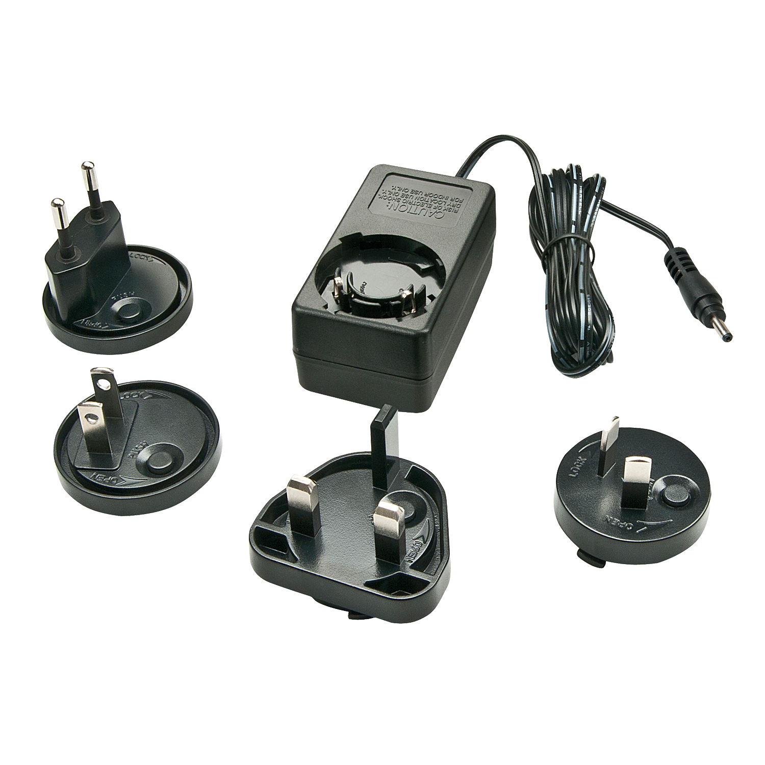 73824 adaptador e inversor de corriente Interior Negro