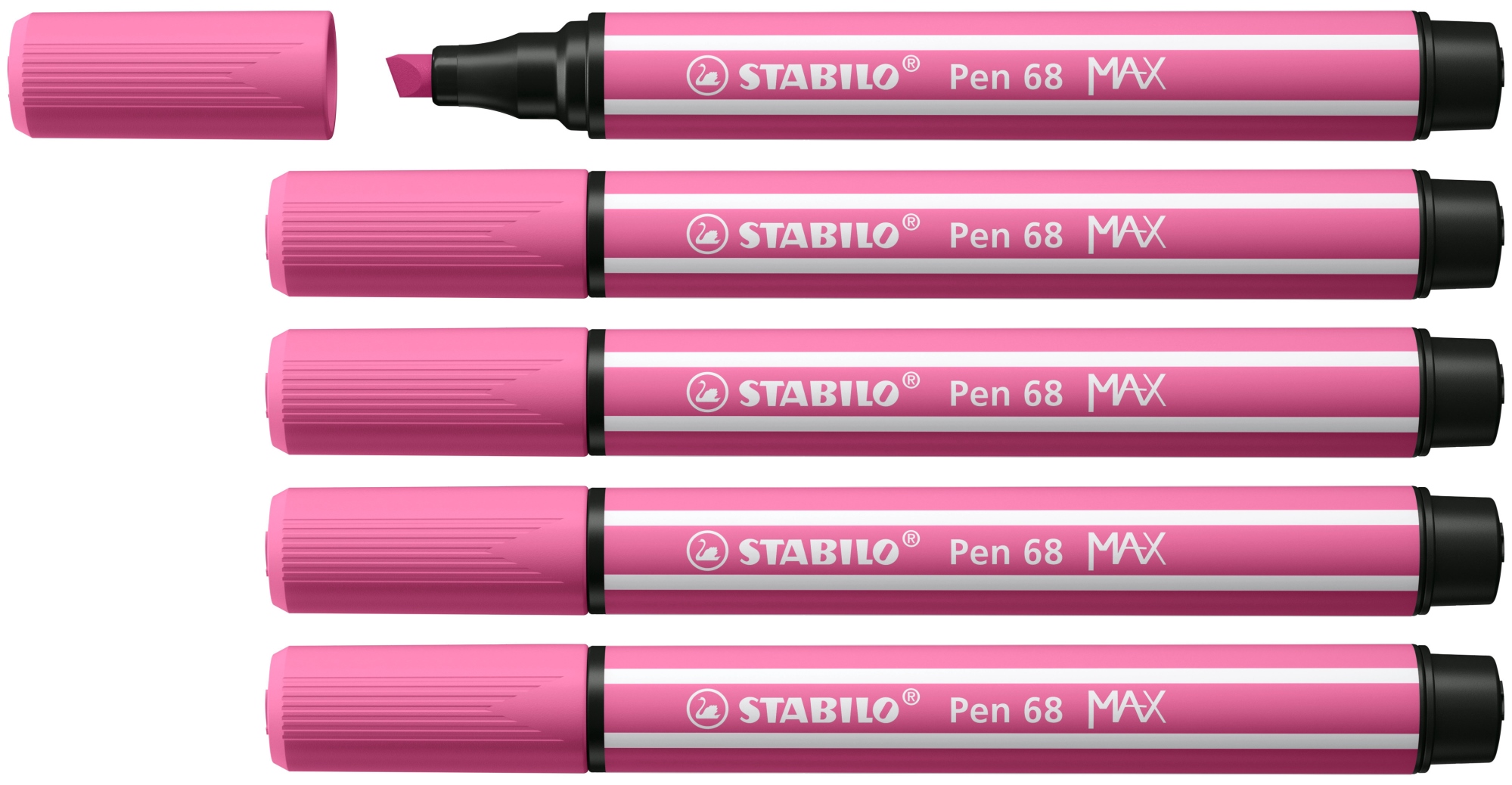 Pen 68 MAX rotulador Rosa 5 pieza(s)