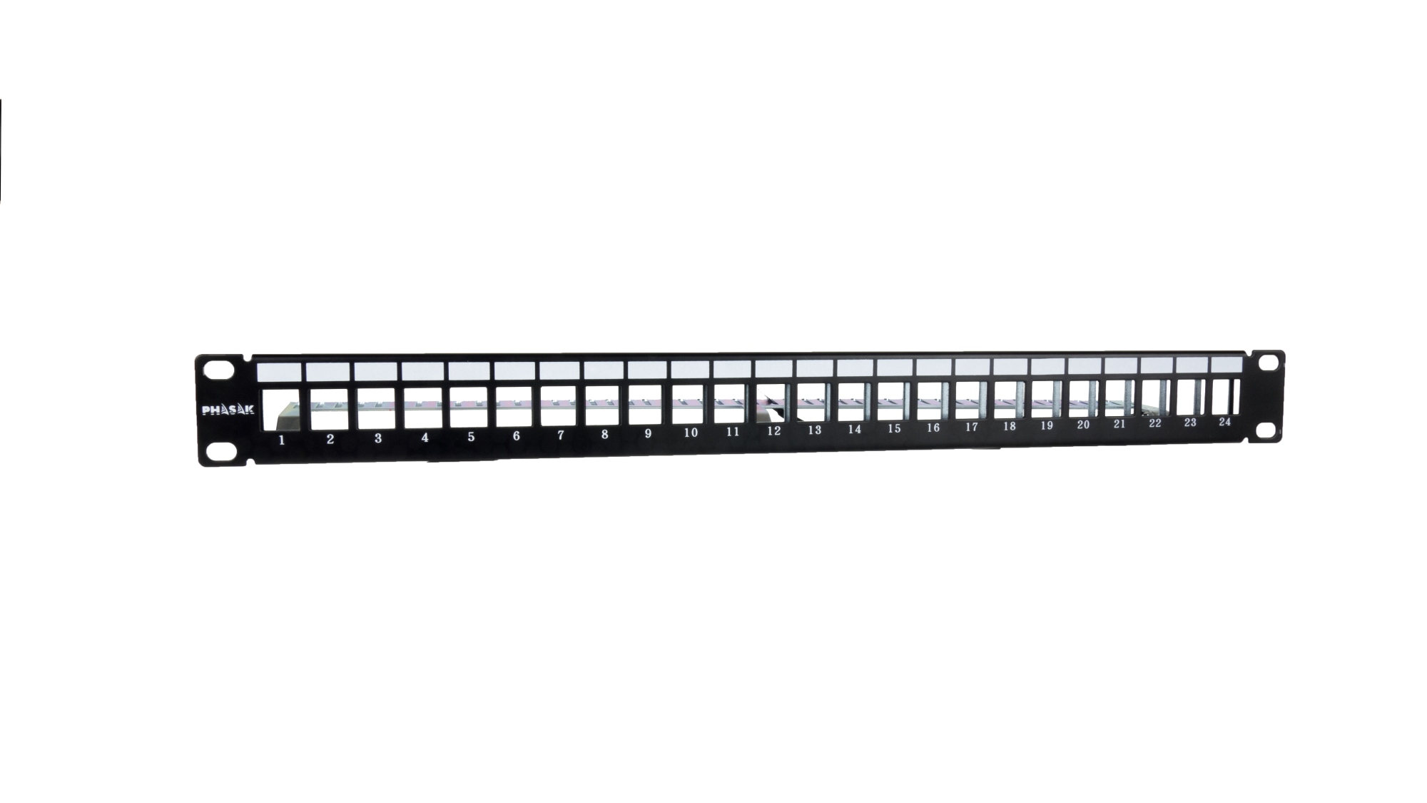 Panel frontal 19" RJ45 24P FTP Cat.6 Dual Block RJ45 - PA 3524