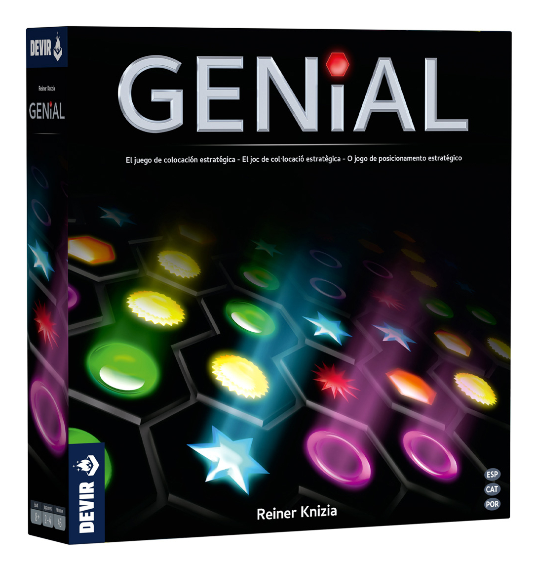 BGGENITR juego de tablero 45 min Juego de mesa Estrategia