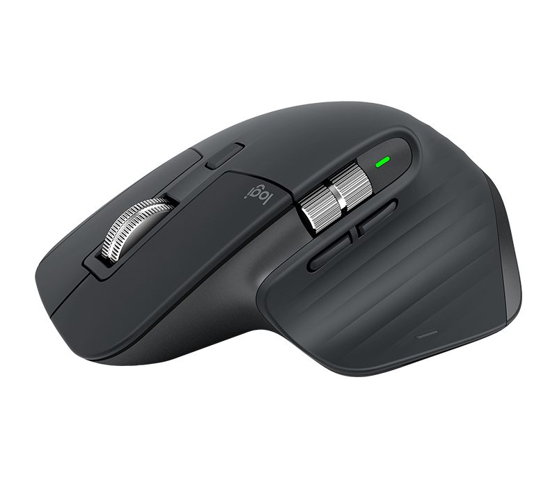 MX MASTER 3 RATóN RF INALáMBRICA + BLUETOOTH LASER 4000 DPI MANO DERECHA