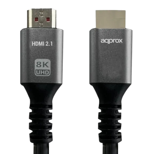 APPC64 cable HDMI 3 m HDMI tipo A (Estándar) Negro, Gris