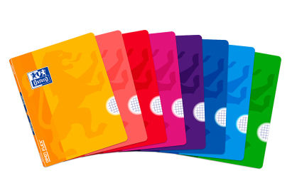 400026392 cuaderno y block A5 48 hojas Colores surtidos