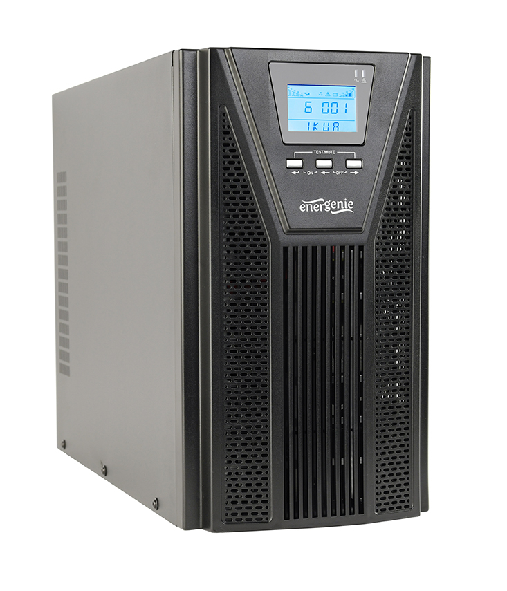 EG-UPSO-2000 sistema de alimentación ininterrumpida (UPS) Doble conversión (en línea) 2 kVA 1800 W 5 salidas AC