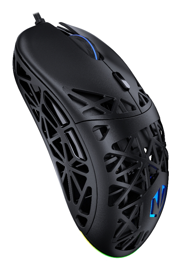 LIV ratón Juego Ambidextro USB tipo A Óptico 12000 DPI
