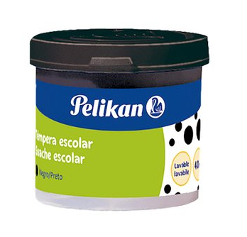 24005050 pintura a base de agua Negro 40 ml Jarra 6 pieza(s)