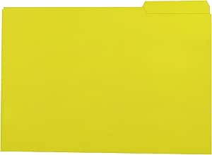 400040697 carpeta Cartón Amarillo A4