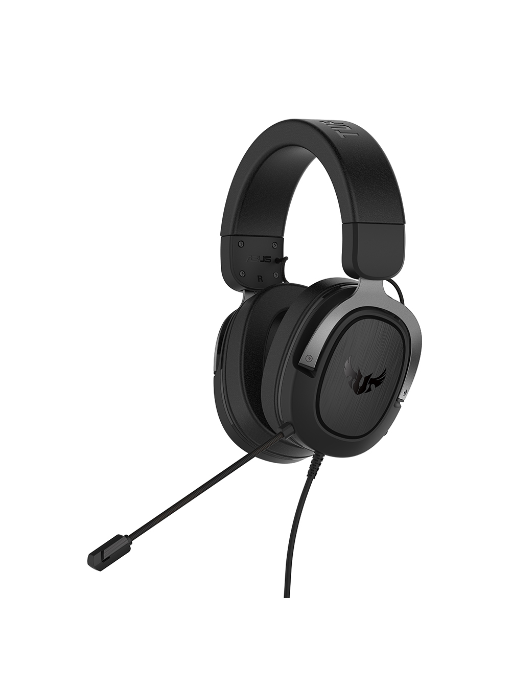 TUF Gaming H3 Auriculares Alámbrico Diadema Juego Negro, Gris