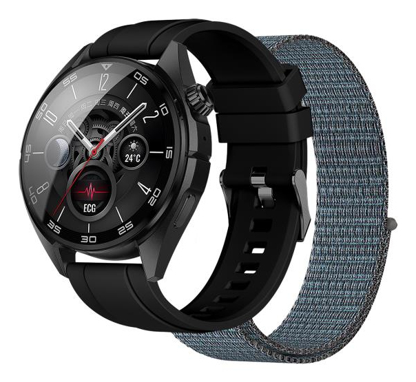 Sportivo 3,63 cm (1.43") AMOLED Digital 466 x 466 Pixeles Pantalla táctil Negro GPS (satélite)