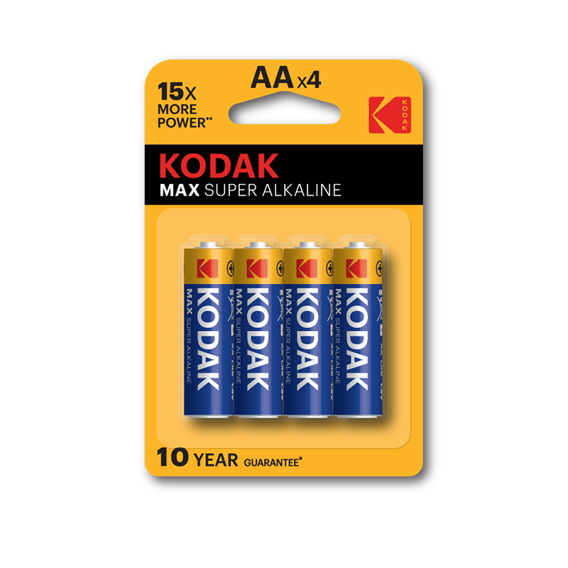 AA Batería de un solo uso Alcalino