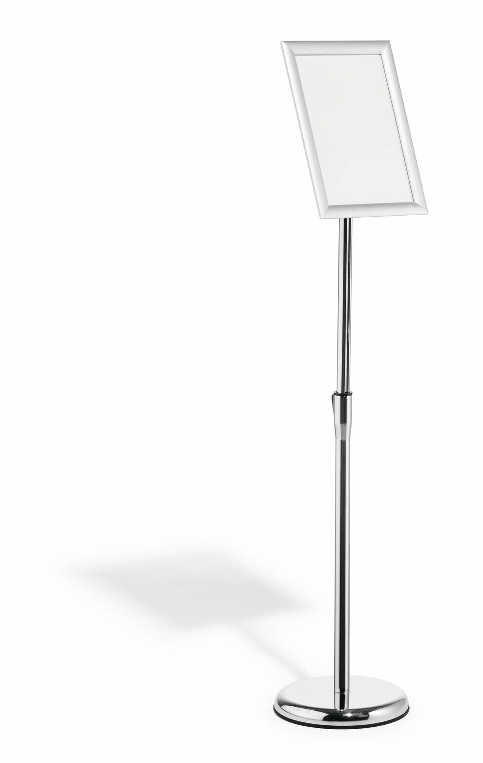 479823 portacartel y stand de información A4 Aluminio, Plástico, Acero Plata