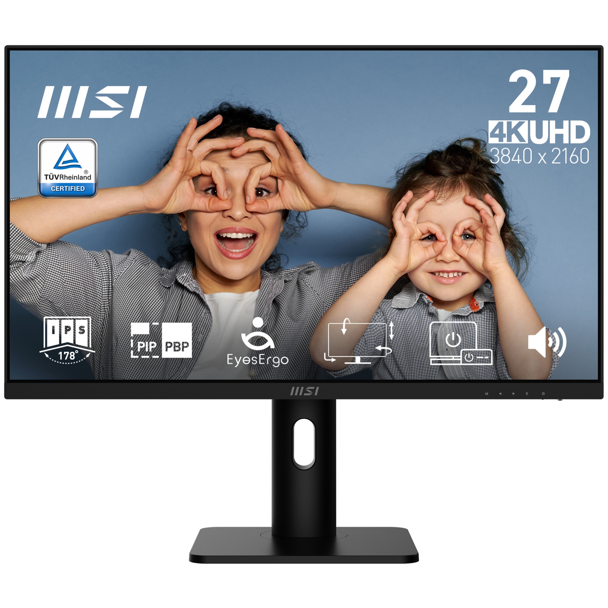 PRO MP273UP E6 pantalla para PC 68,6 cm (27") 3840 x 2160 Pixeles 4K Ultra HD Negro